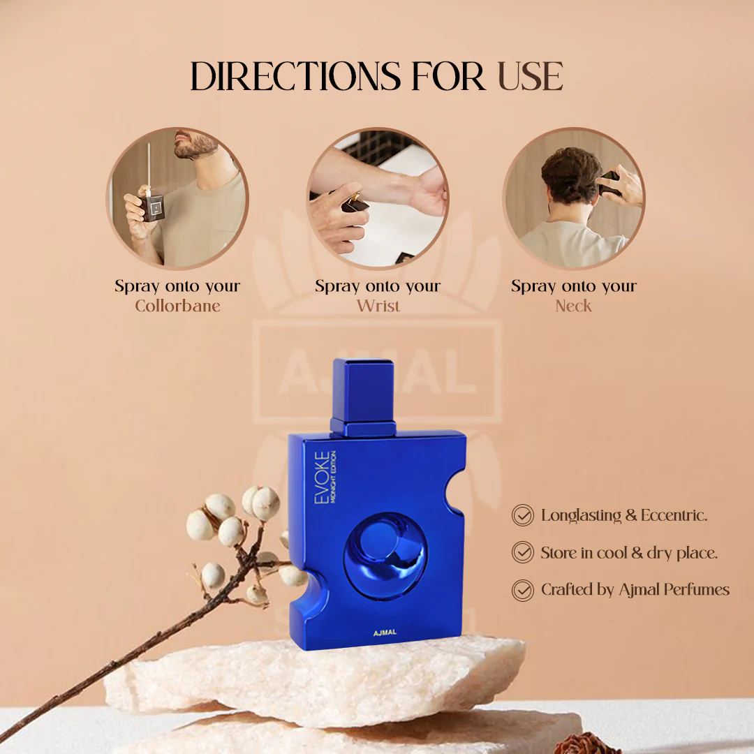 Ajmal Evoke Midnight Edition 90ml 